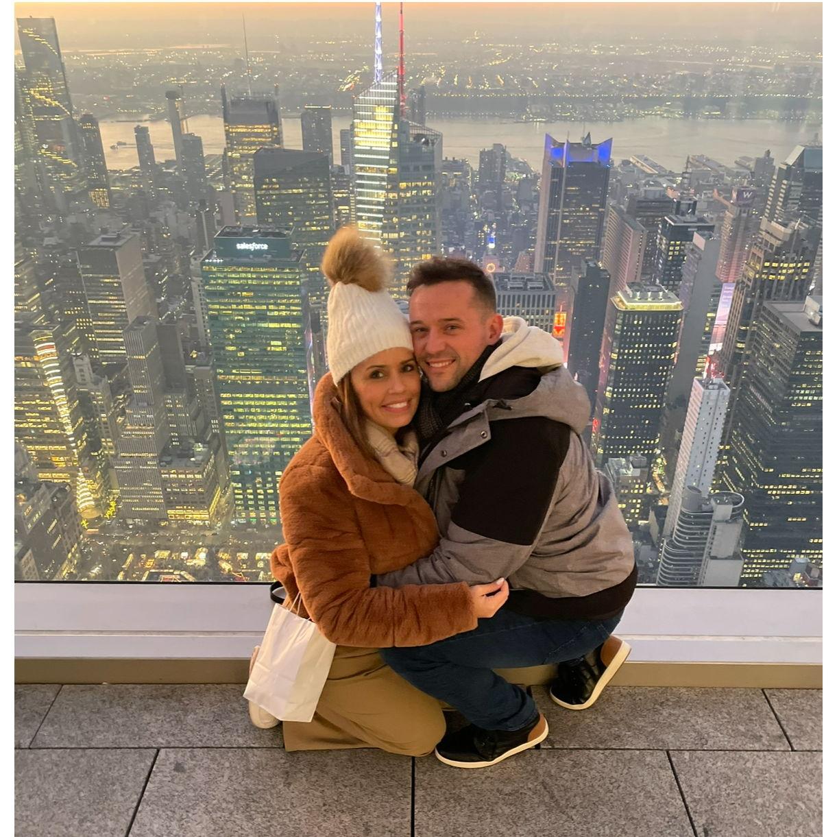1st NYC trip for Brett and when we became official <3