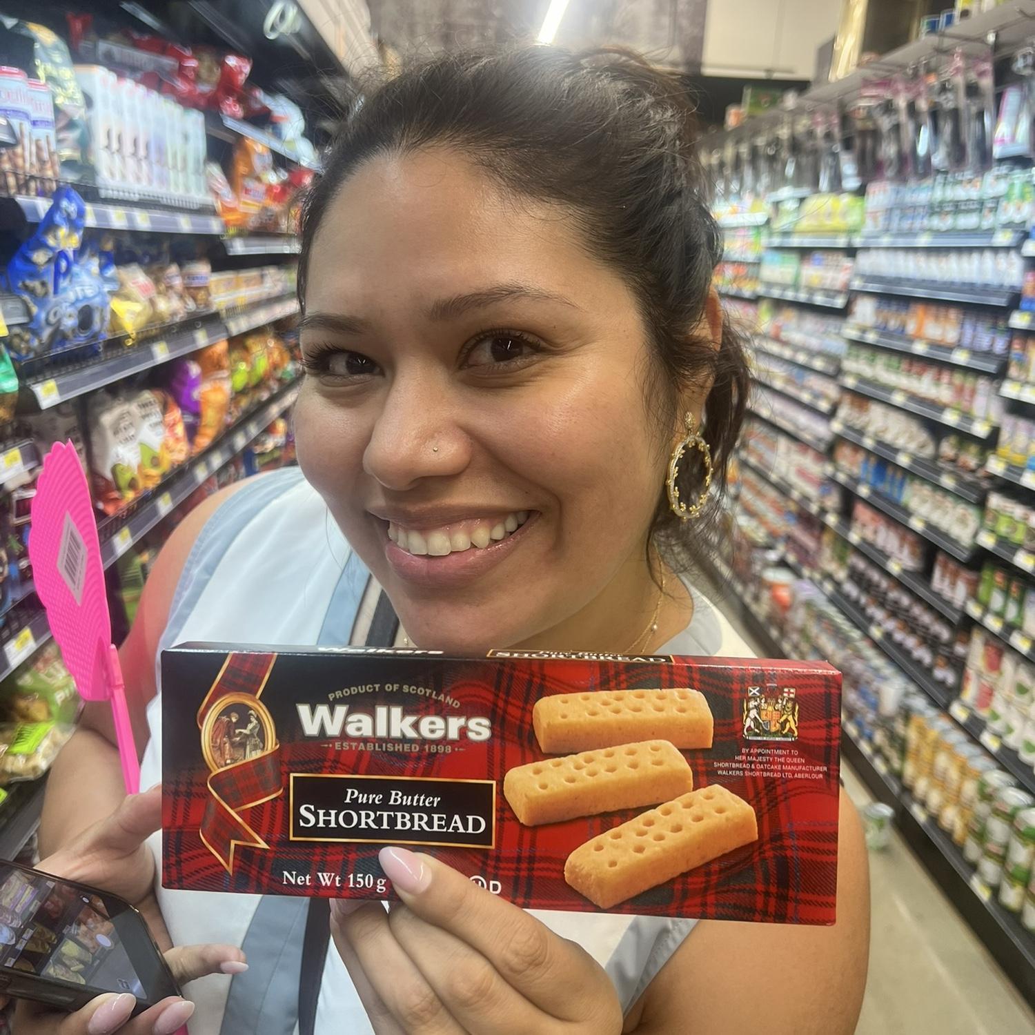 Because I call her "Shortbread"