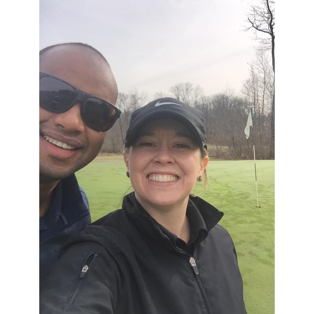 We golf. A lot.