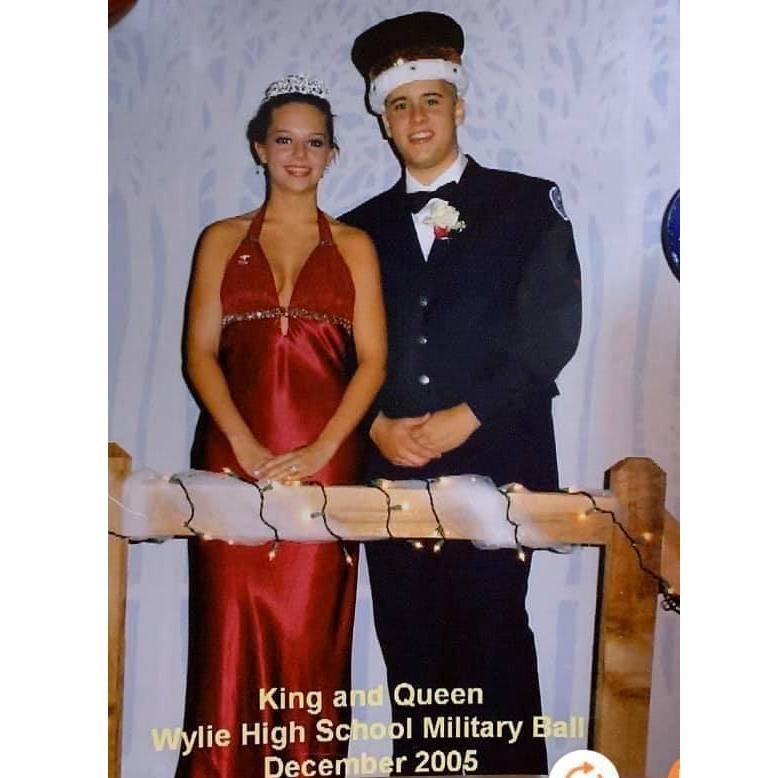 2005-We won Military Ball King and Queen our Senior year.