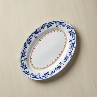 Northern Indigo Oval Platter