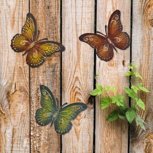 Metal Butterfly Wall Décor