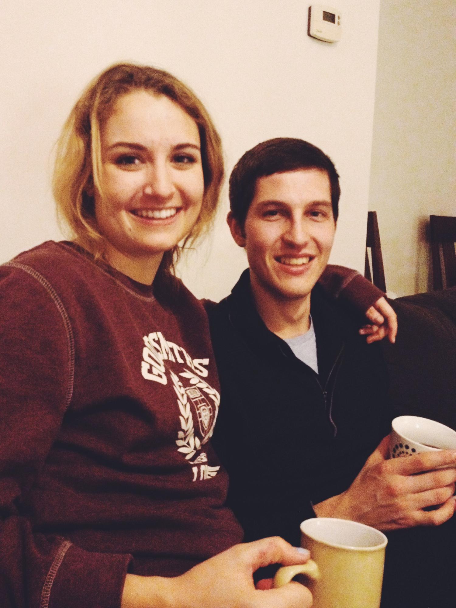 OUR FIRST PIC TOGETHER! London 2013.
