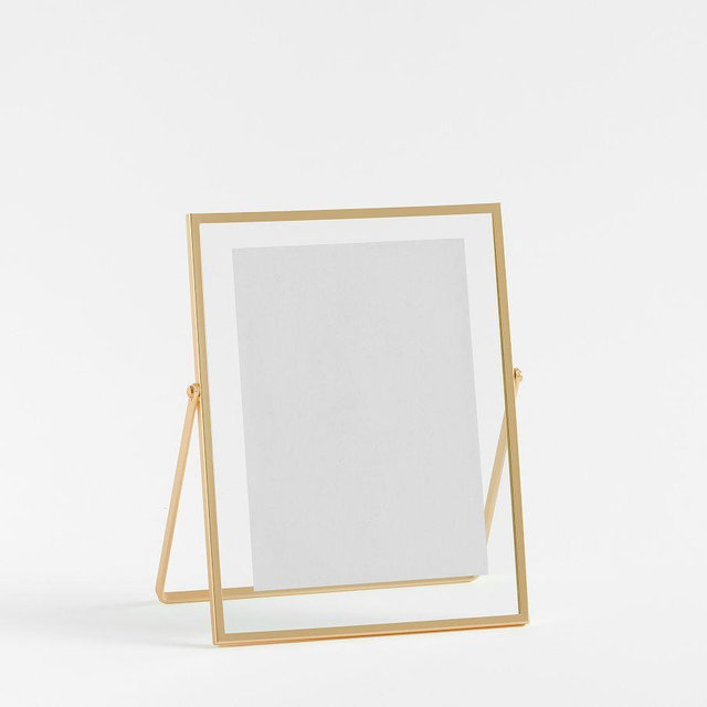 Reese Frames, Brass, 5x7