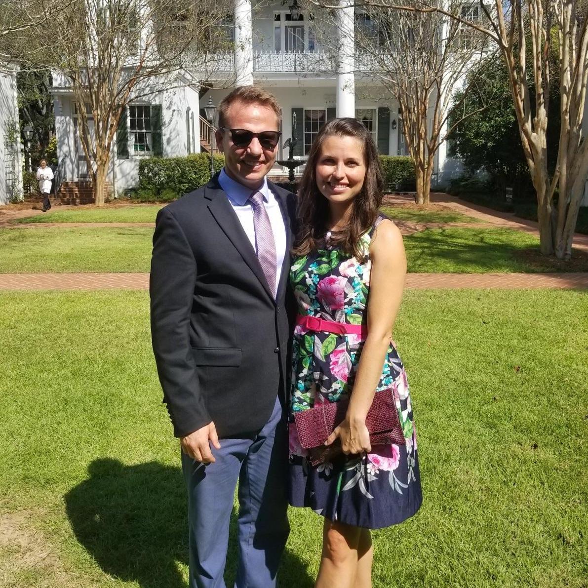 The first wedding we went to together. October, 2018