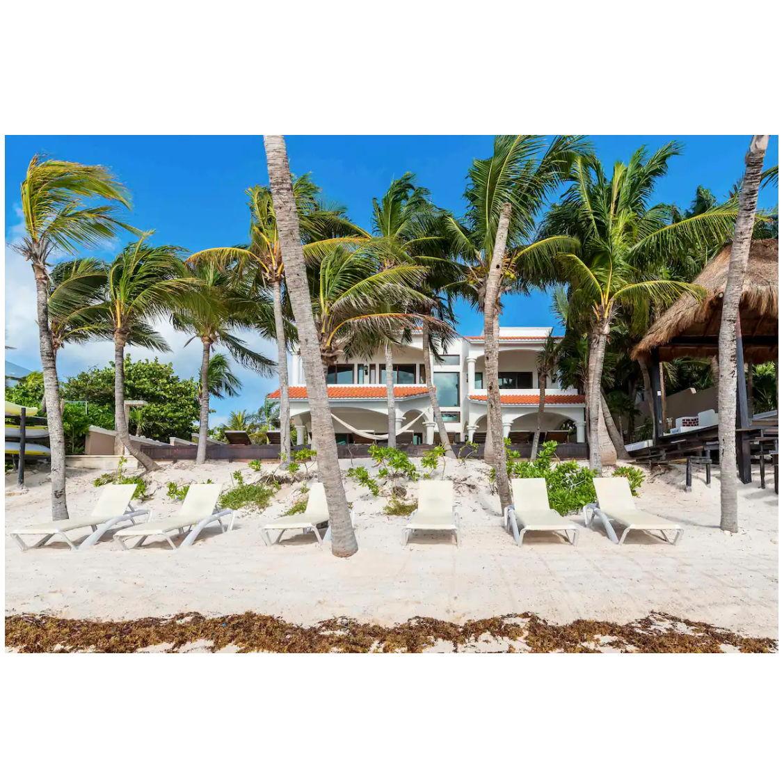 Hacienda Caracol Soliman Bay - View from beach