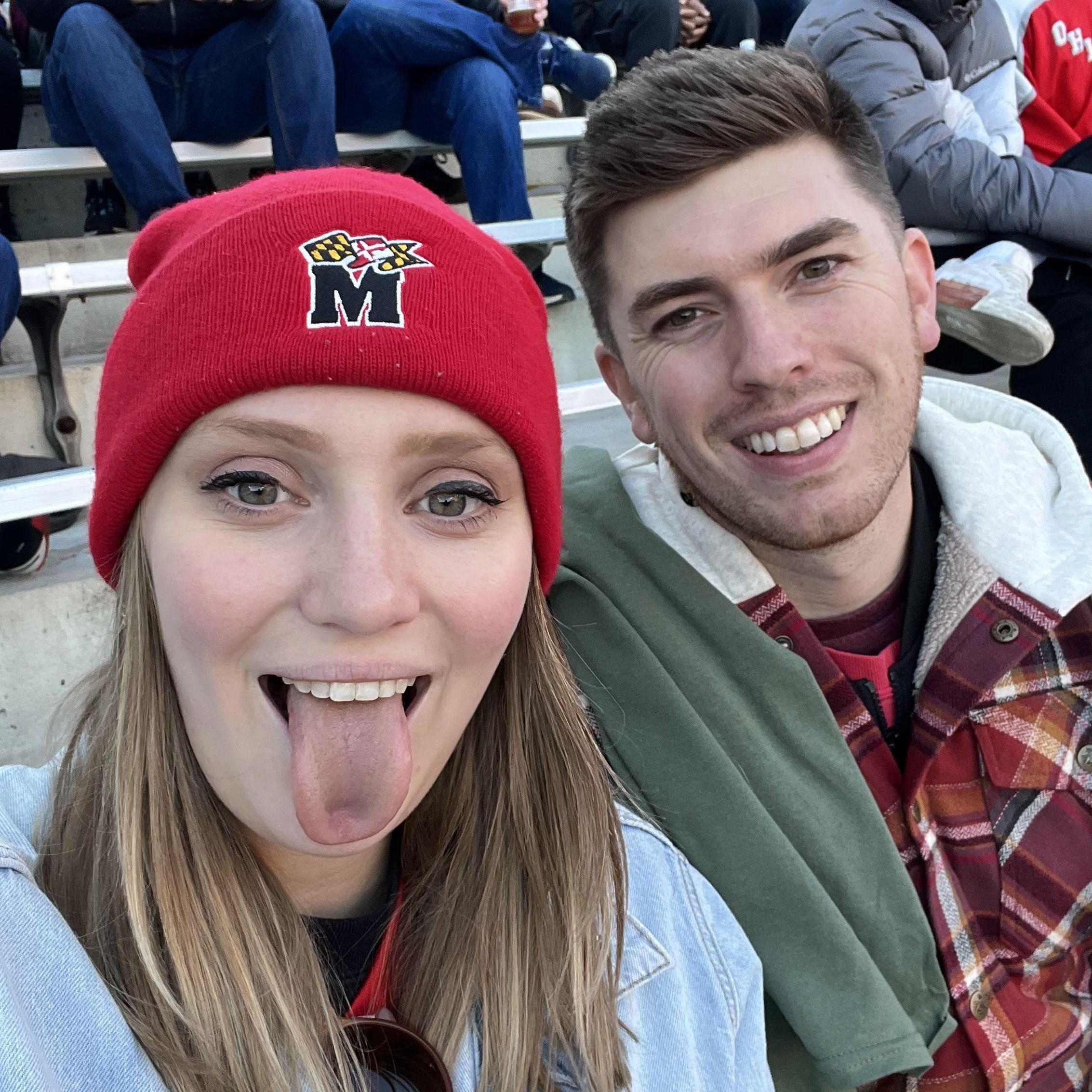 They try to catch one Terps football game every year! | October 2023