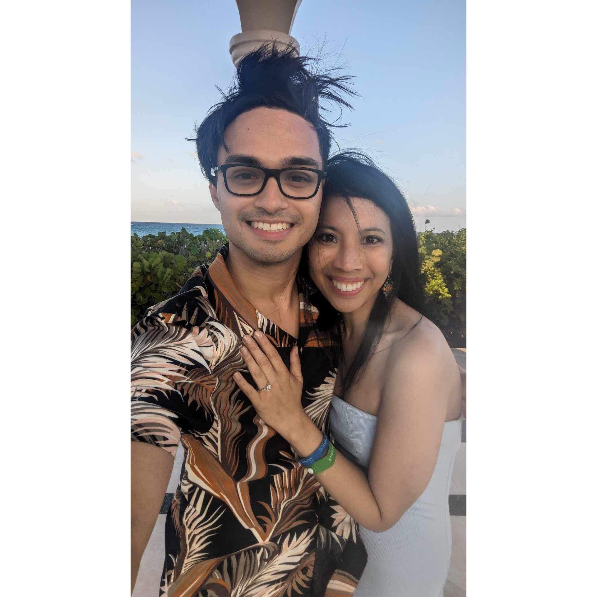 Wellington popped the question on 04/13/24.