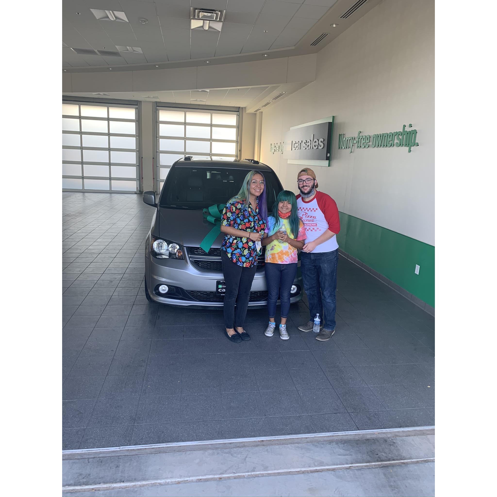 Our first big purchase as a family in September 2020
