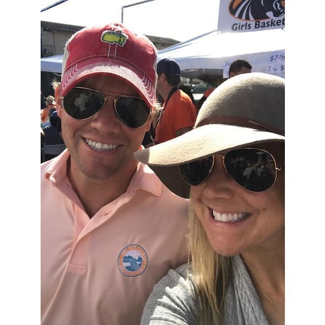 Checking out the Pumpkin Festival in Half Moon Bay, CA.
