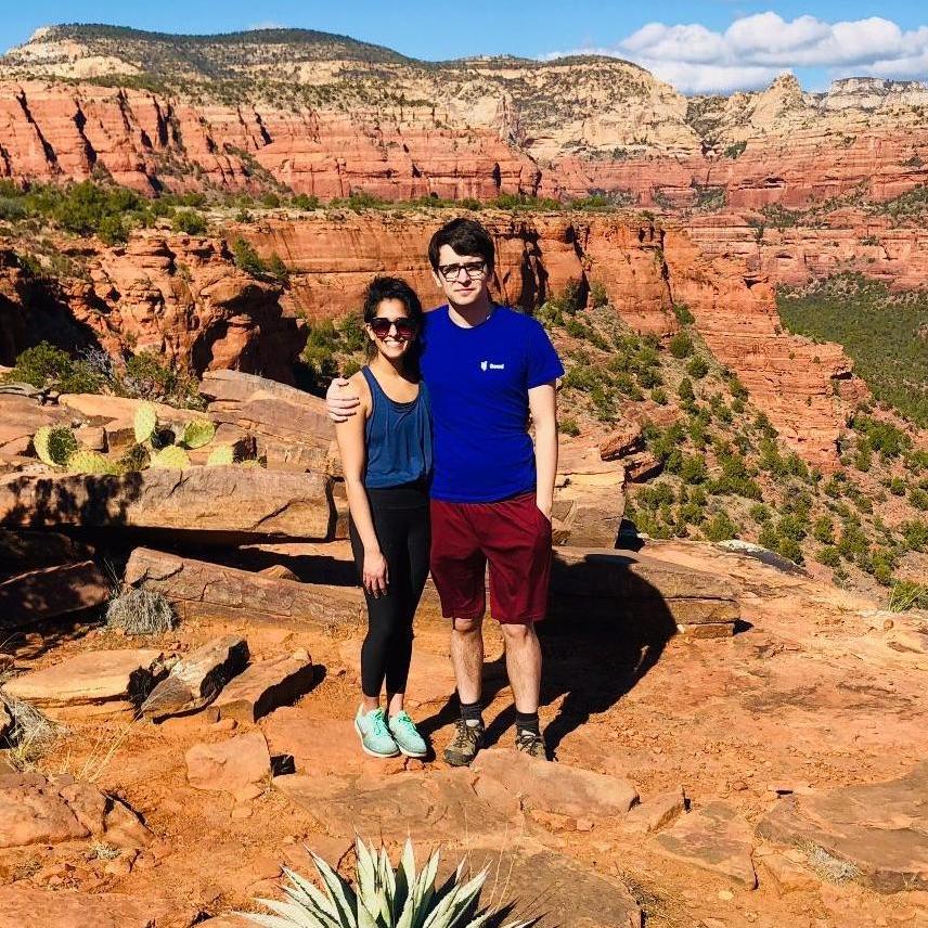 Visiting Alex's parents in Sedona