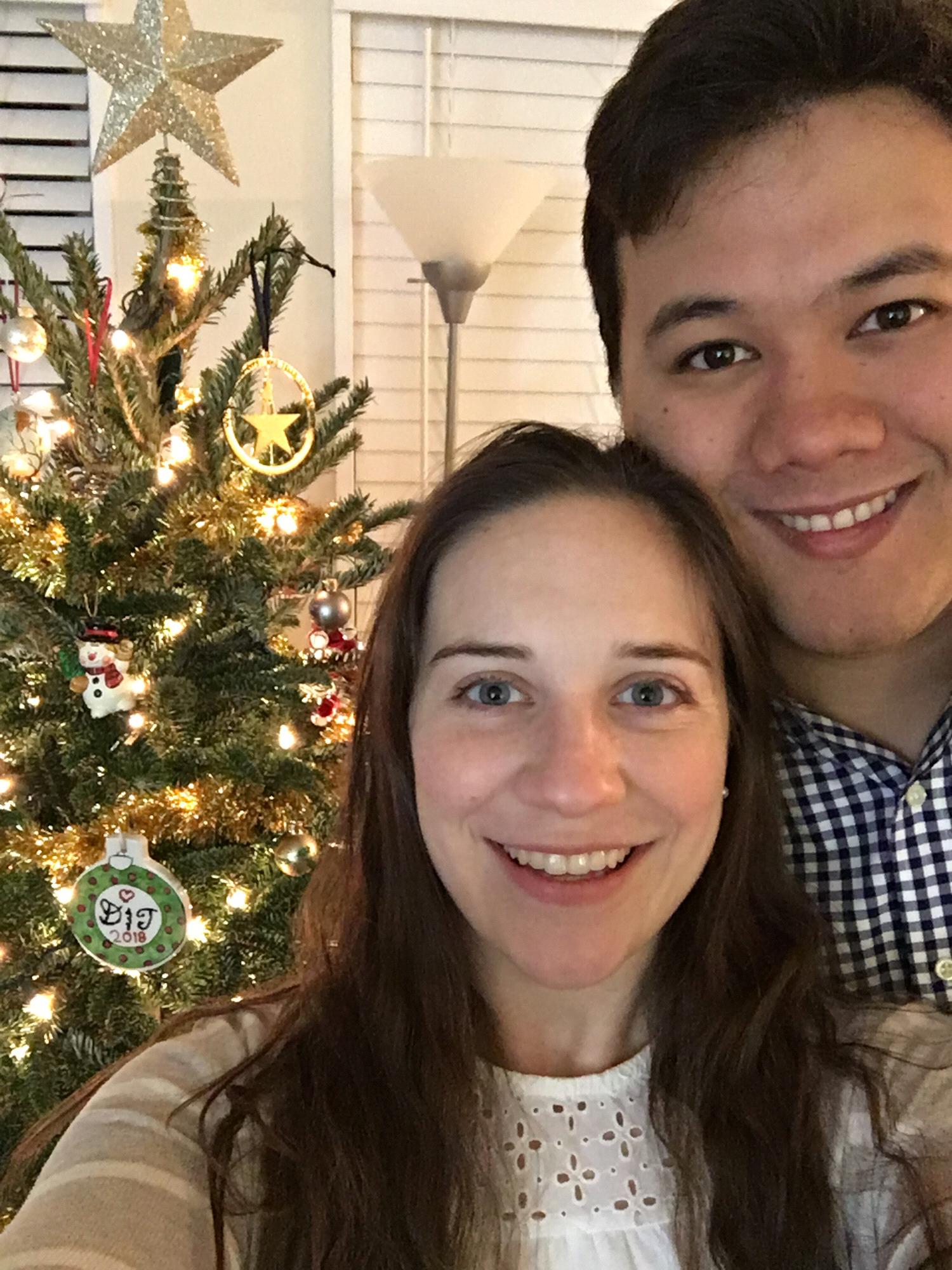 Our first Christmas together!