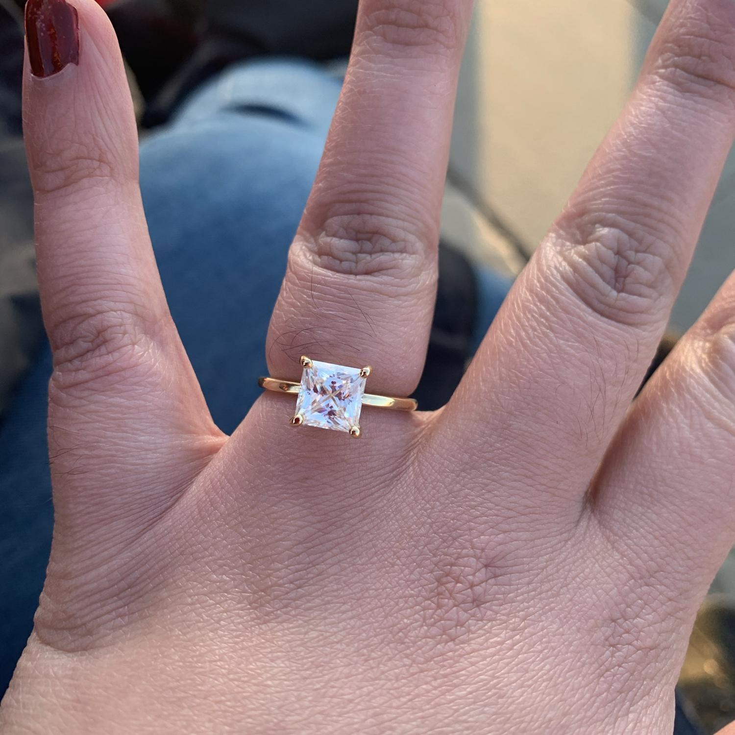 Look at my pretty ring
