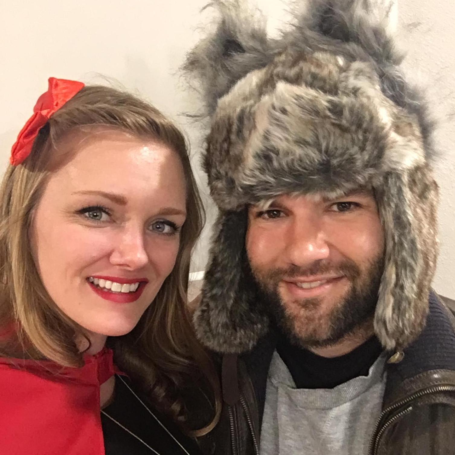 Our second Halloween together, spent in Des Moines, Iowa!