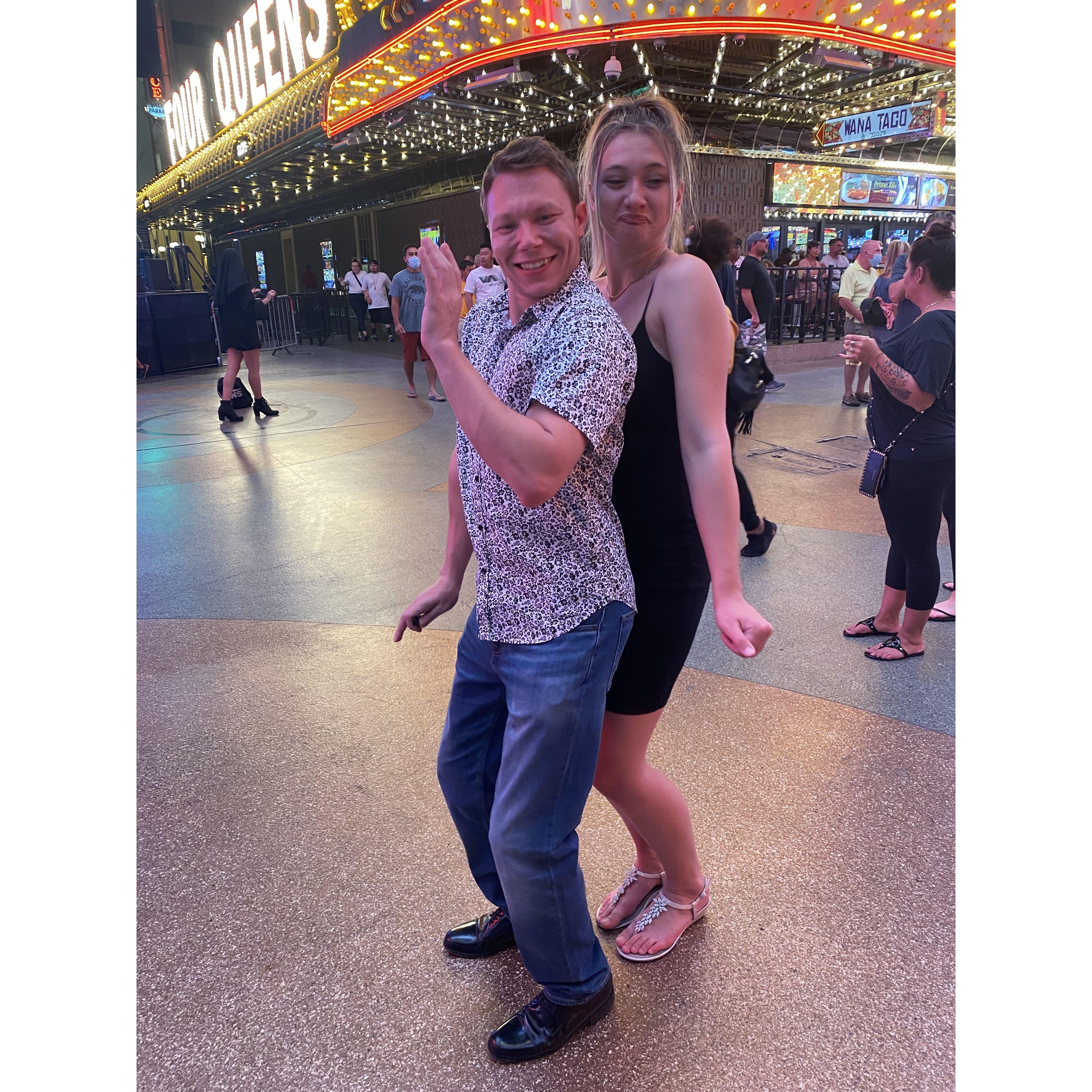 Always in Vegas for one reason or another