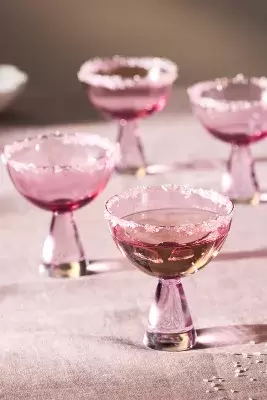 Ramona Coupe Glasses, Set of 4