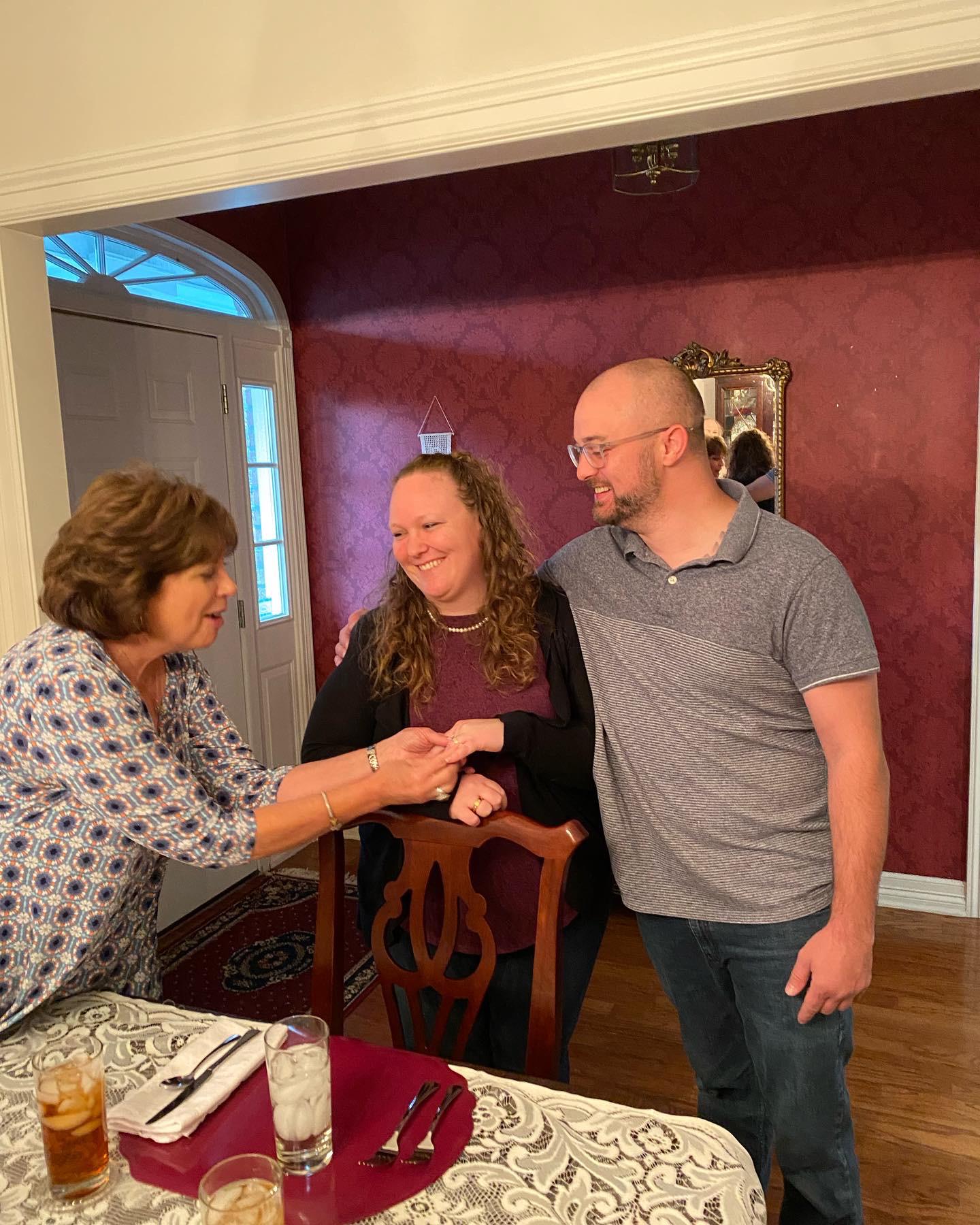 Surprise! Yep, we’re engaged!