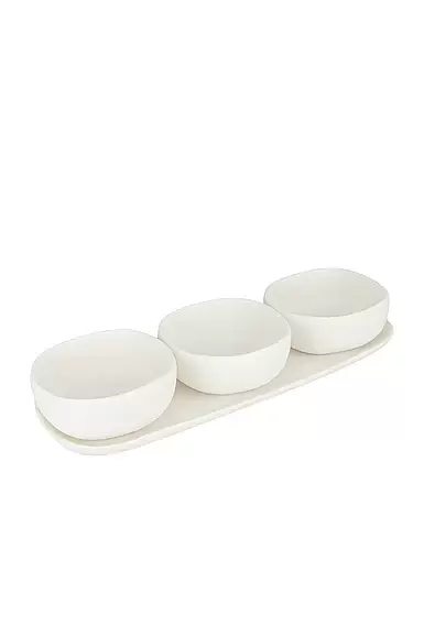 Tina Frey Designs - Trio of Bowls on Dish Set