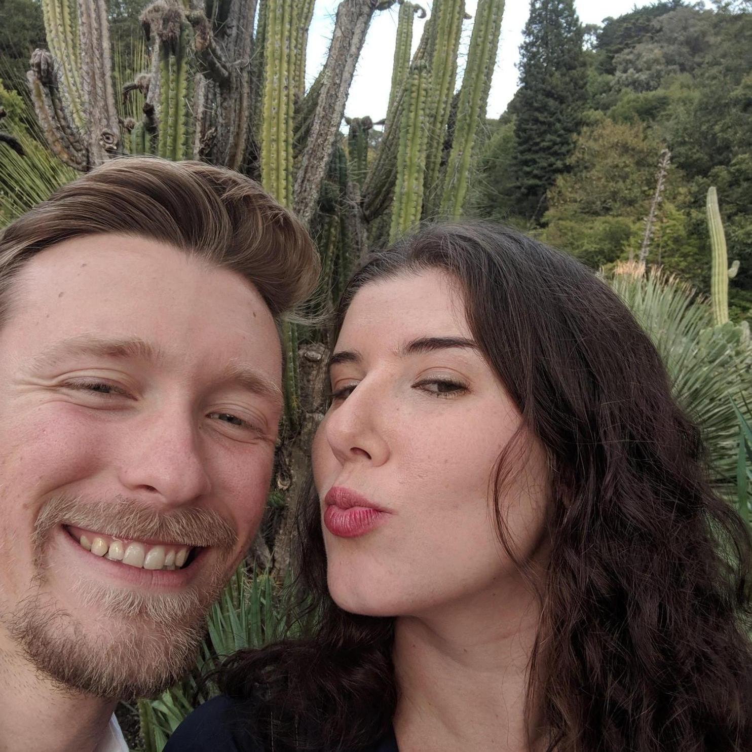 Not so prickly, even when surrounded by cacti