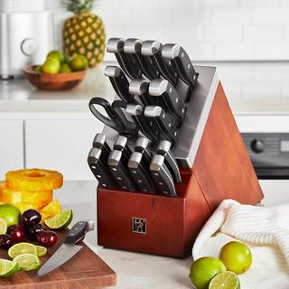 Statement 20-Piece Self-Sharpening Knife Block Set