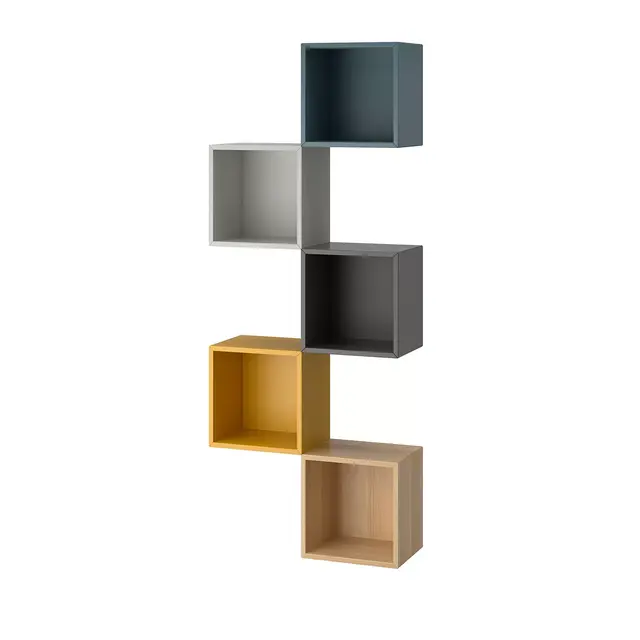 EKET Wall-mounted storage combination, multicolor