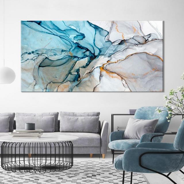 Large Marble Art, Marble Canvas Print, Beautiful Abstract Art, Modern Wall Decor, Large Canvas Art, Ink Painting Print, Tender Art