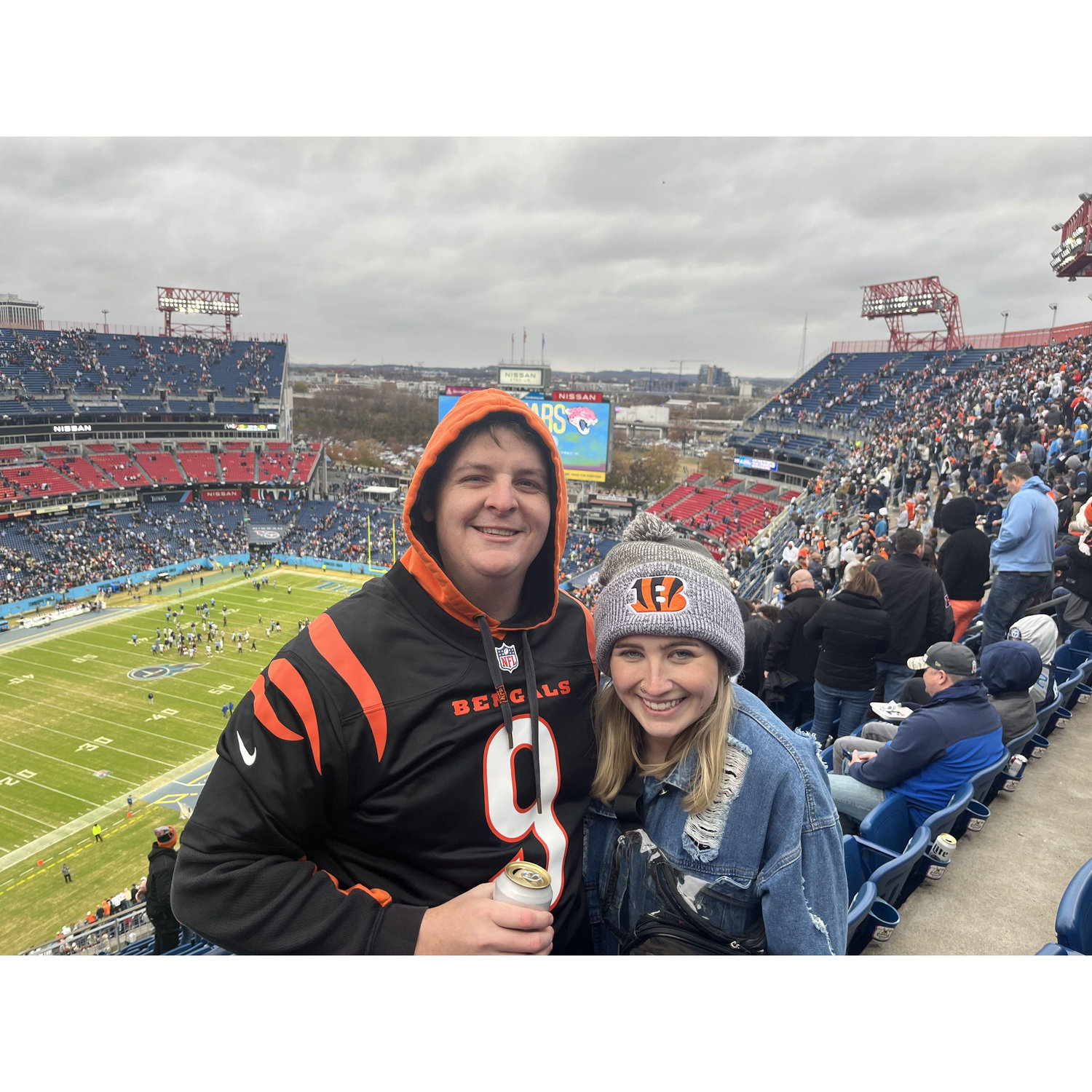 Nashville November 2022 to watch the Bengals win! WHO DEY!