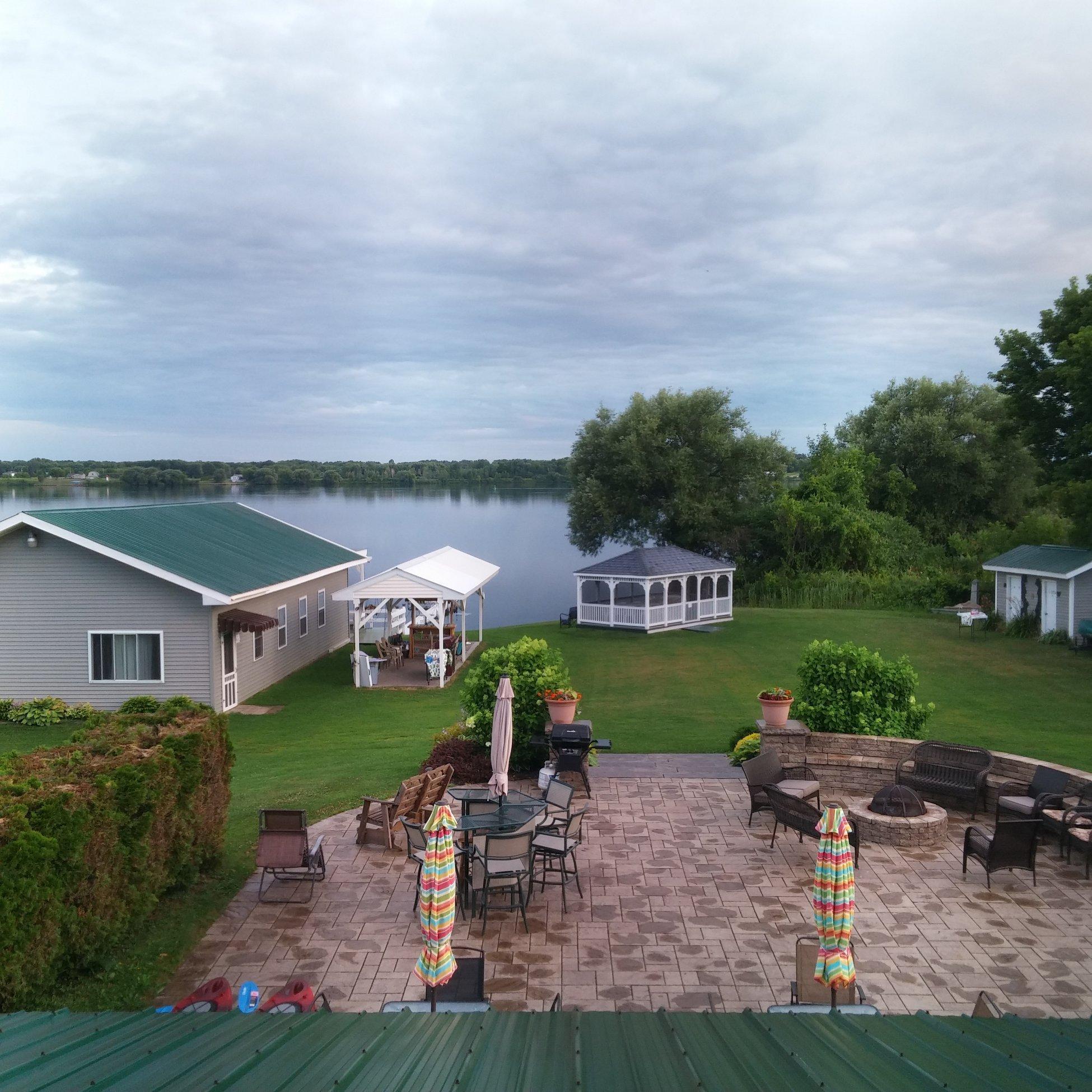 Preview of the wedding grounds.