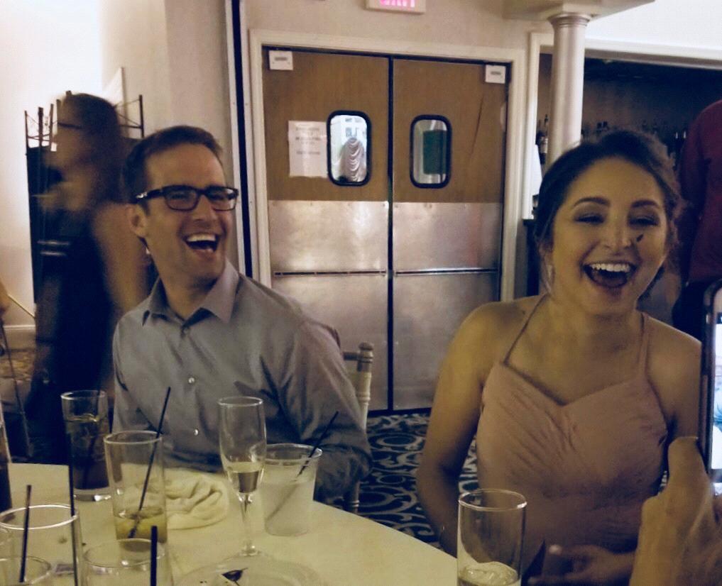 Phil is clearly the one who put chocolate on my face