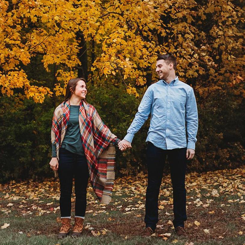 Engagement Photos taken at Chestnut Ridge, 2018