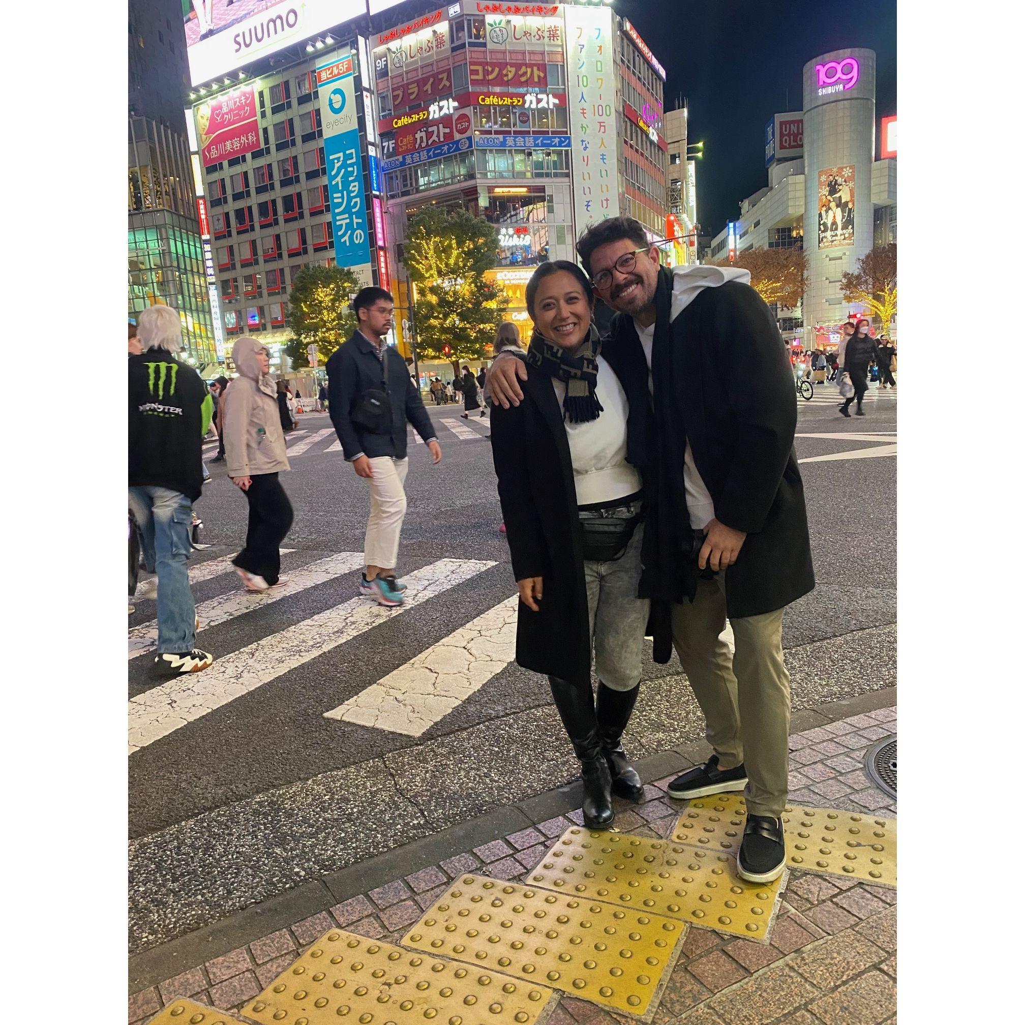 Tokyo, Japan! We closed escrow on our home while vacationing in Japan. We were so in love and excited about our future!
