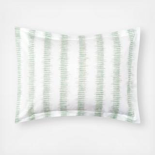 Matouk x Schumacher Attleboro Boudoir Sham