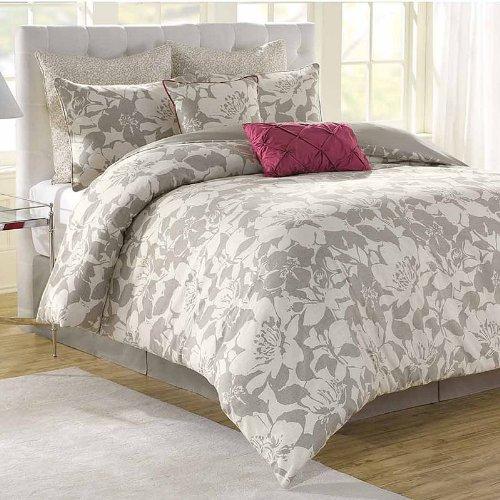 Soho New York Home Peony 8-Piece Comforter Set, Queen
