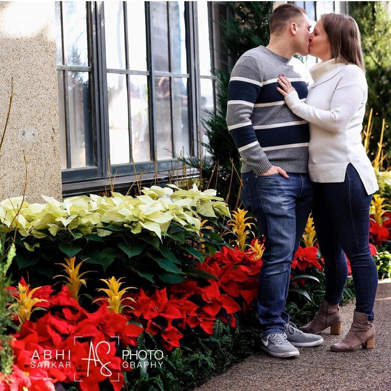 Engagement at Longwood Gardens!