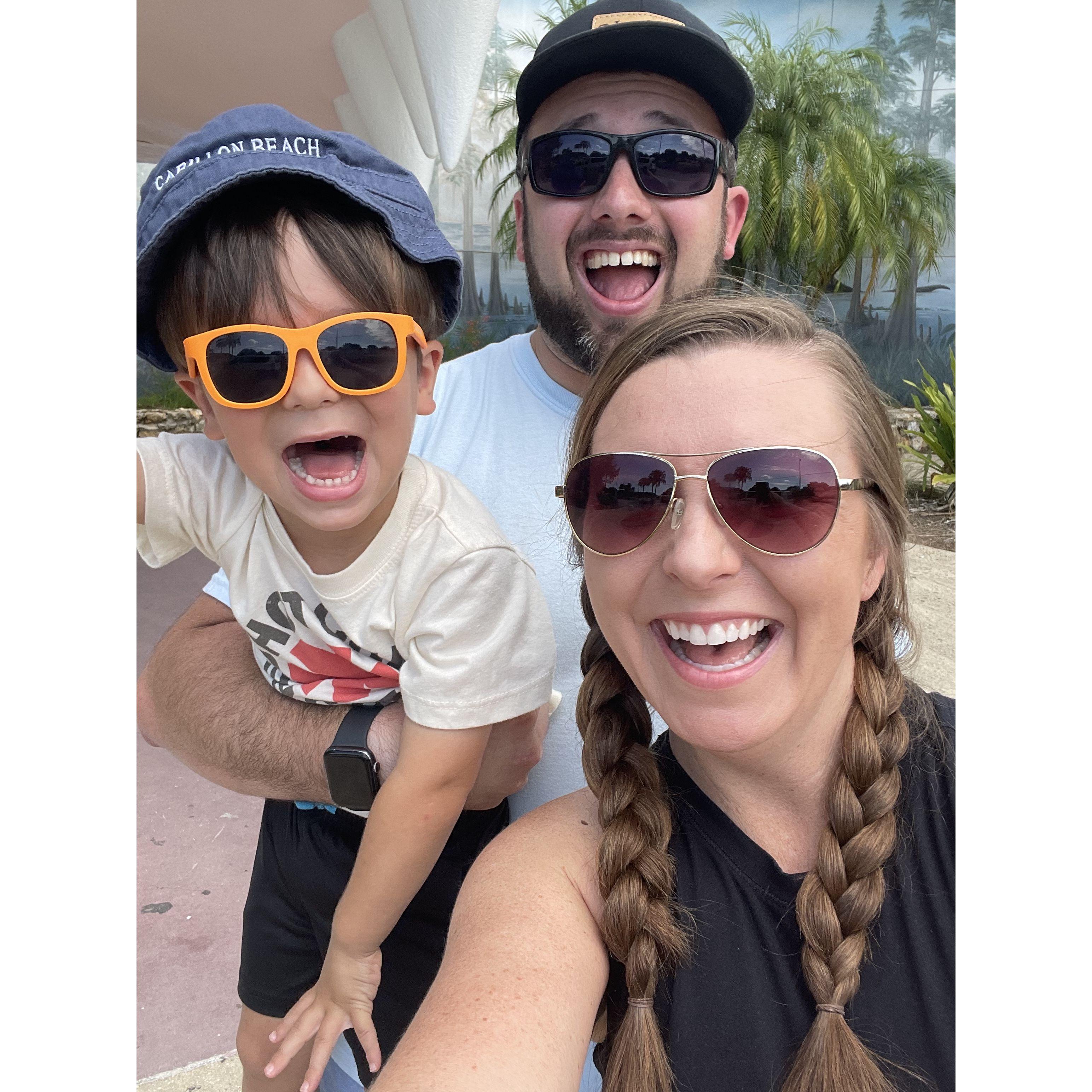 Family outing to Gator Land, Summer 2023