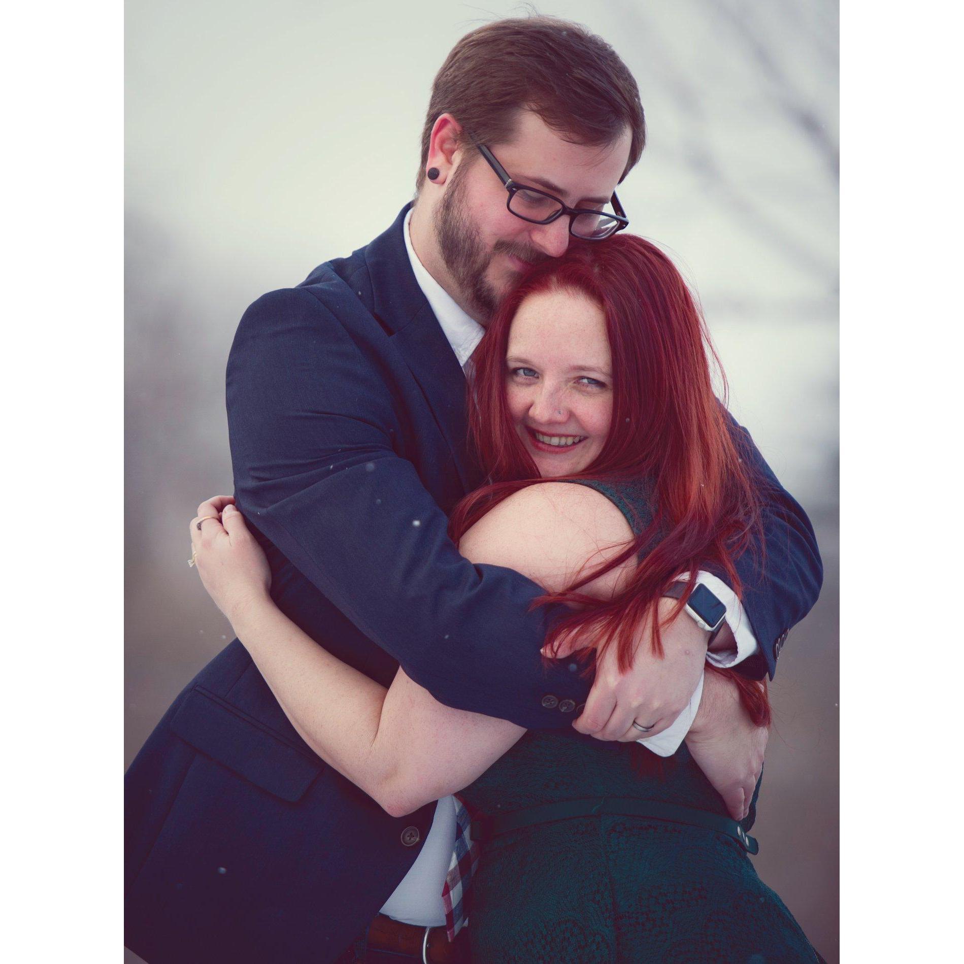 One of our favorite photos from our elopement.