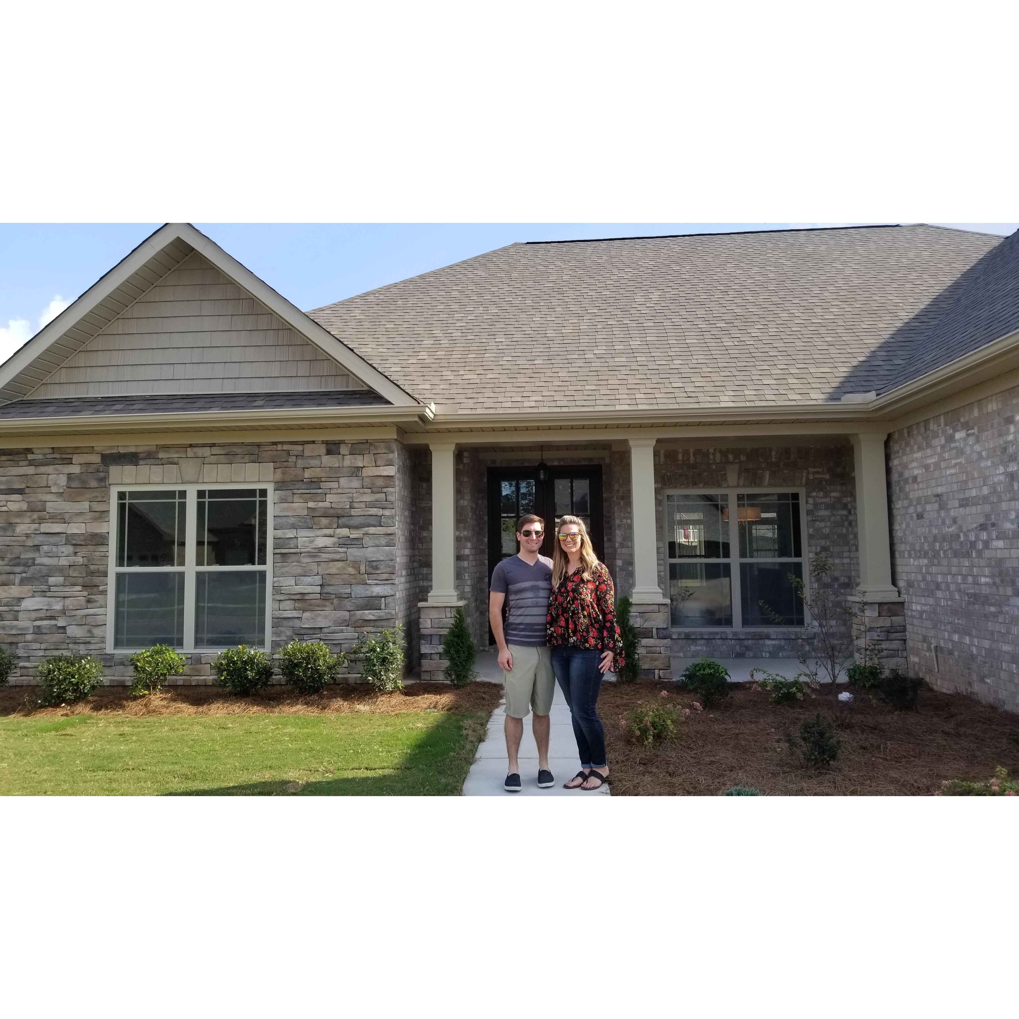 First time homeowners!