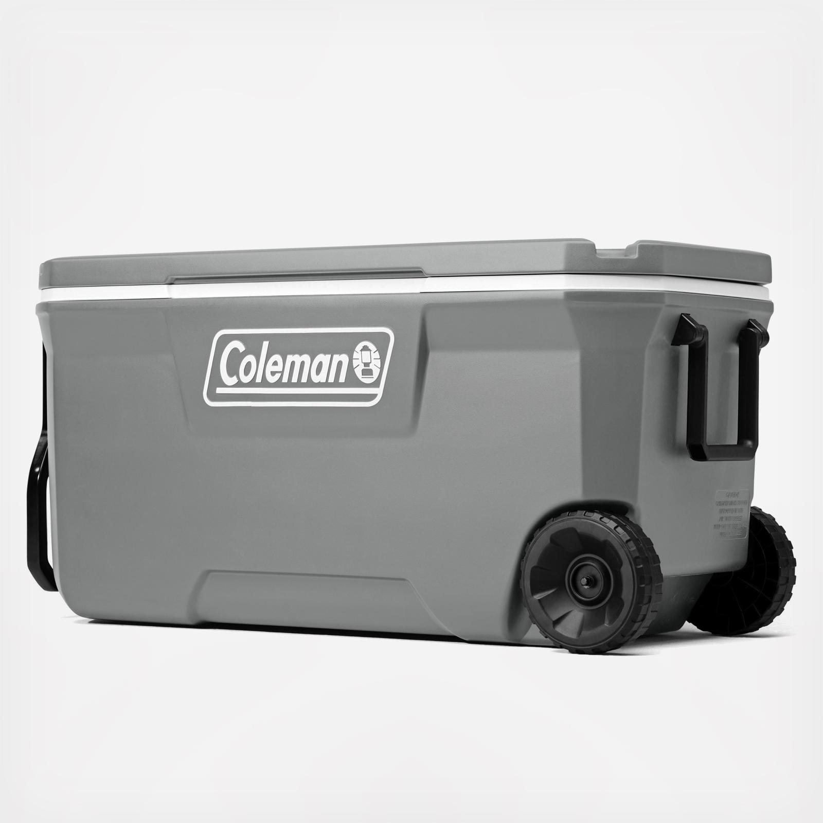 Coleman Cooler, Lantern, Burner, Rubbermaid Beverage Dispenser