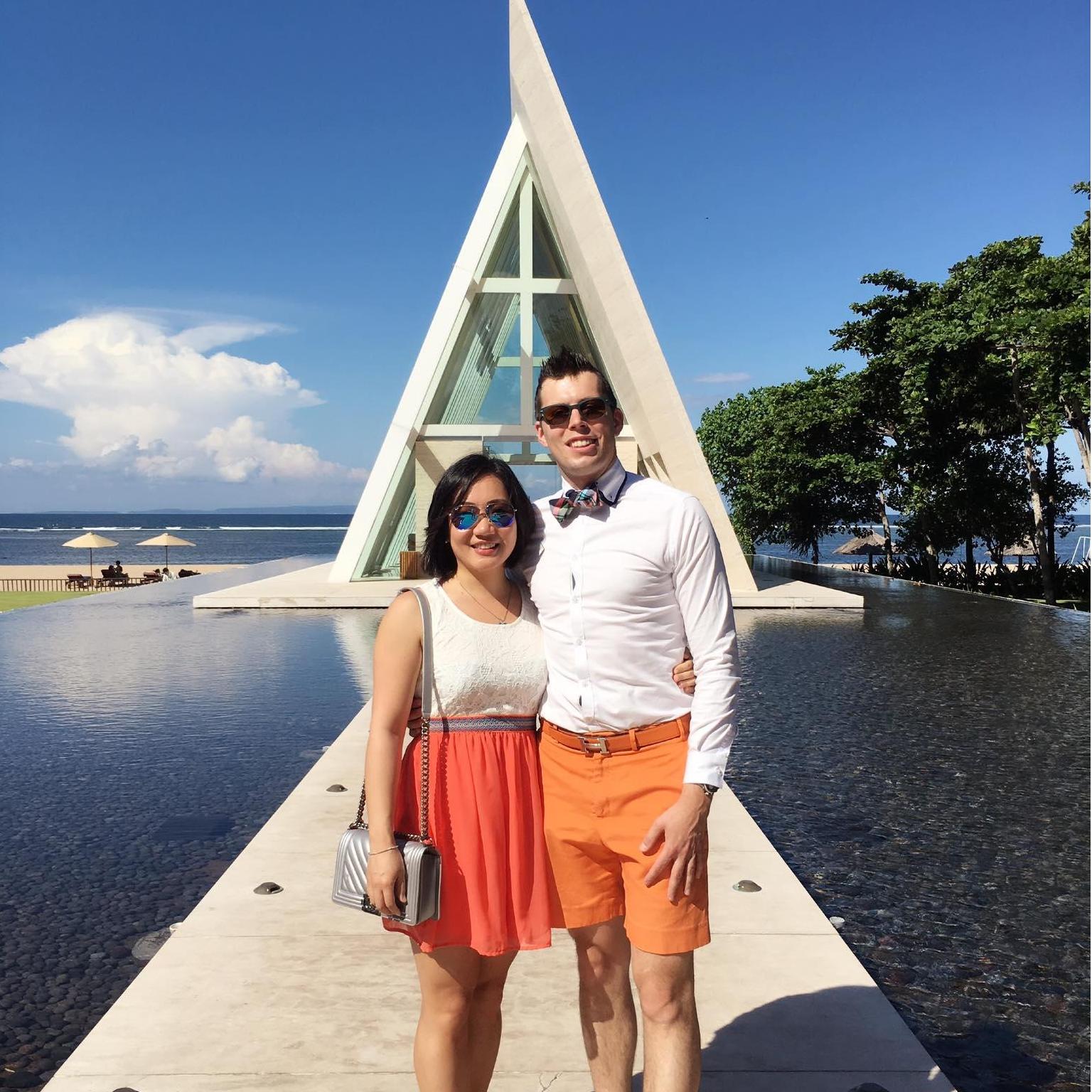 Looking good for our best friends wedding in Bali!