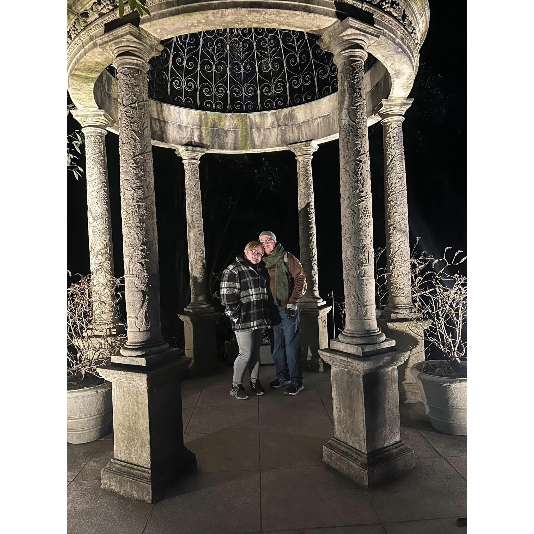 One of our many dates at Longwood Gardens, 2024