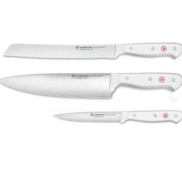 WÜSTHOF Gourmet 3-Piece Starter Knife Set