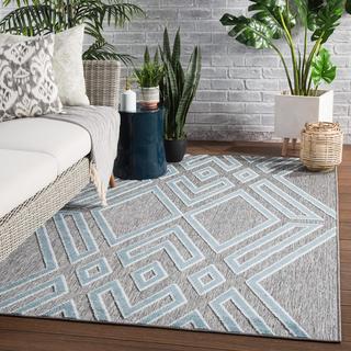 Tasma Indoor/Outdoor Geometric Rug by Nikki Chu