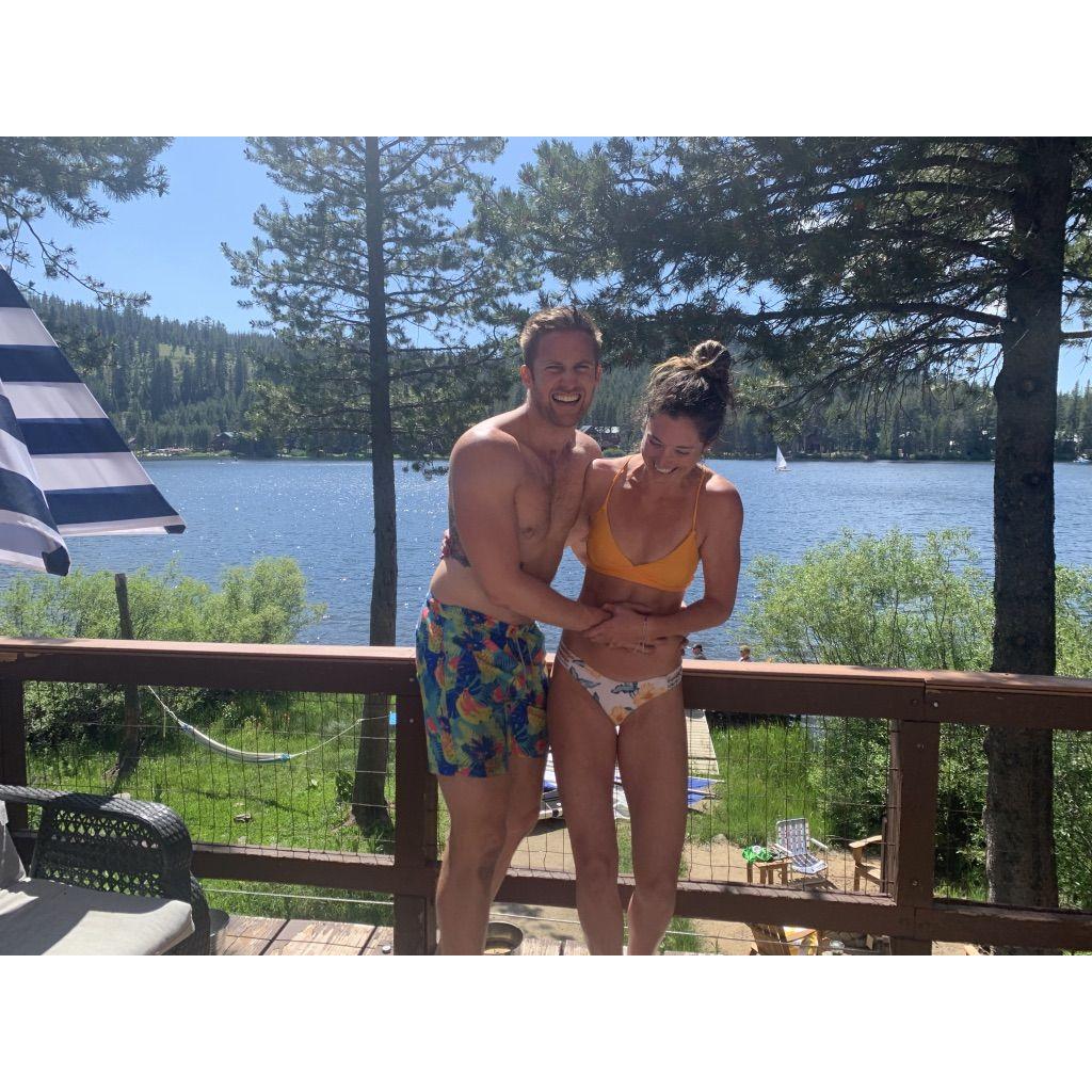 At Serene Lakes with the Wallaces