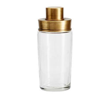 Bleecker Cocktail Shaker - Antique Gold