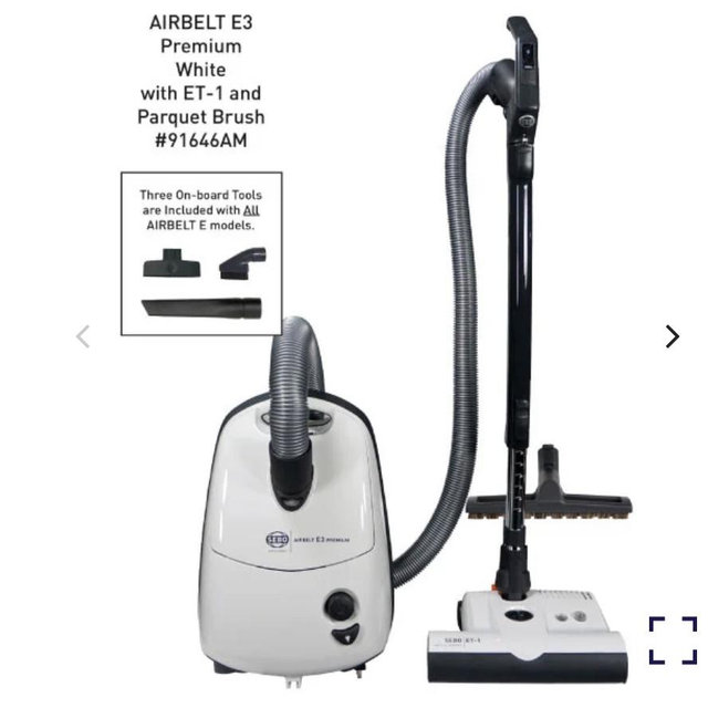 Sebo Airbelt E3 Premium White