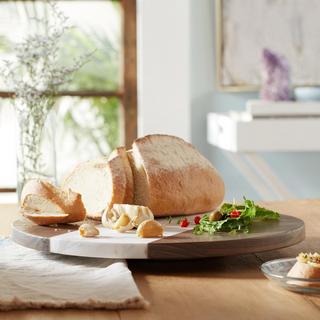 Wood & Marble Lazy Susan