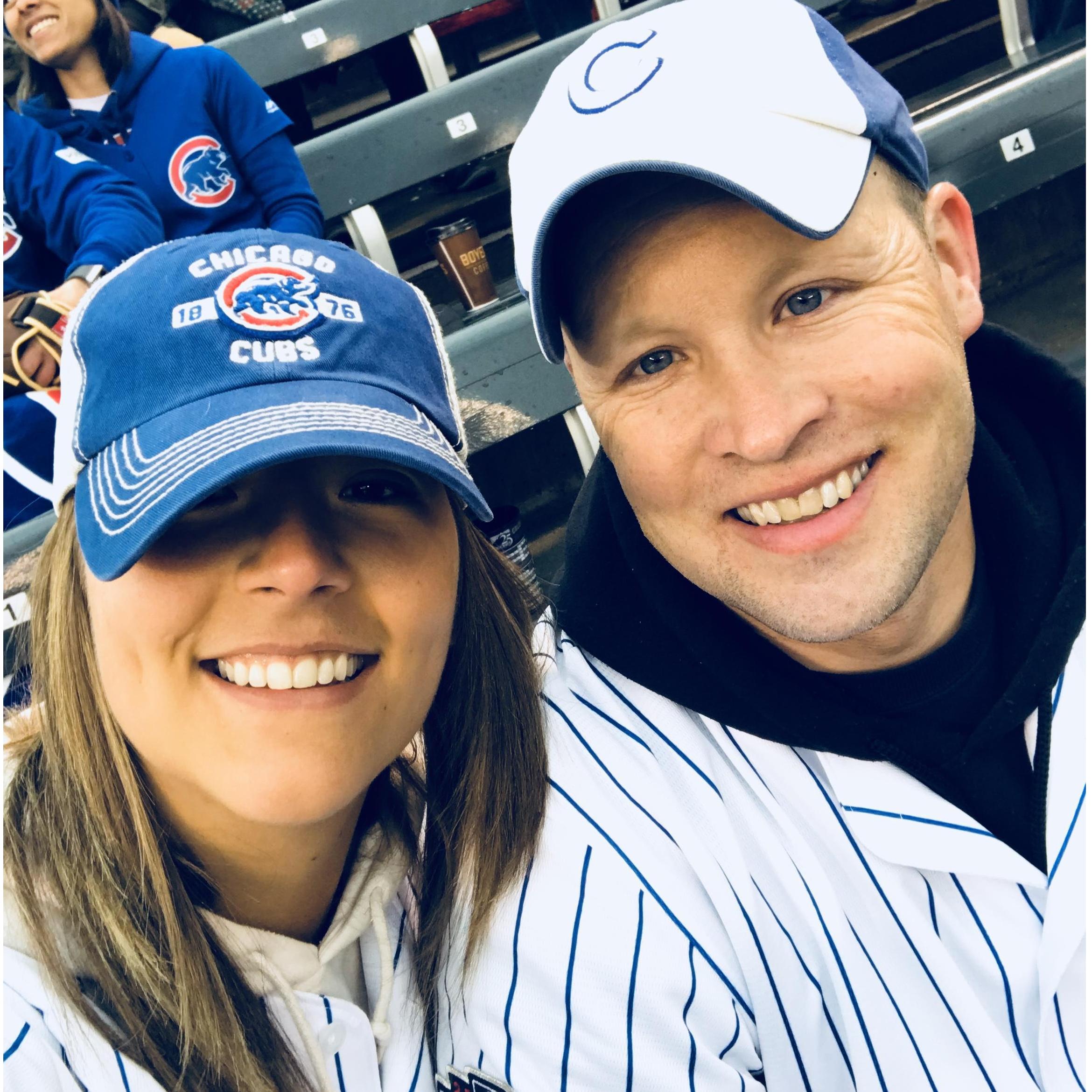 Our first game together.