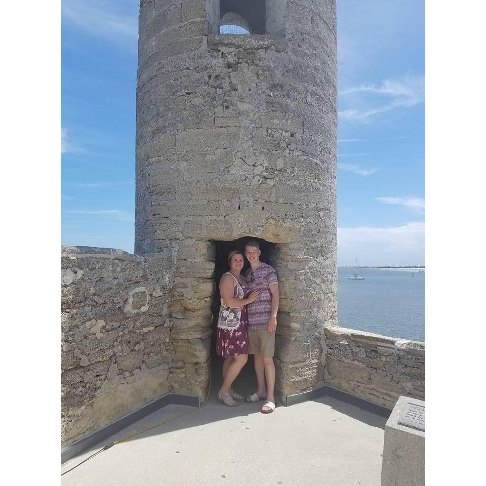 Exploring some historical sites in St. Augustine Florida, 2018