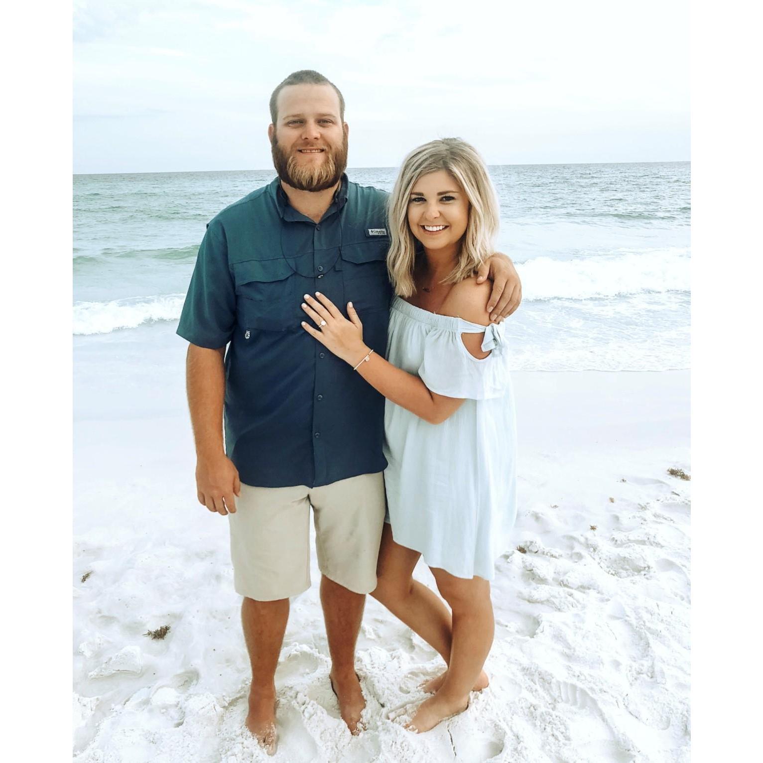 Moments after Dakota Proposed! Destin, Fl July 2019