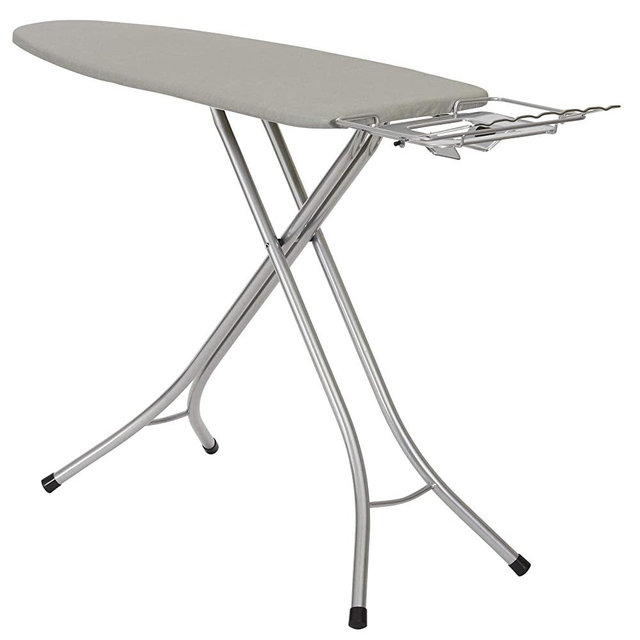 Household Essentials Mega Wide Steel Top Board Rest | 18" x 49" Iron Surface, Grey
